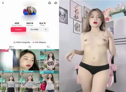Cuộc chơi với em Tiktoker da trắng ngon không tả nổi